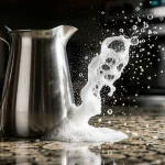 The Real Reason Baristas Knock the Milk Pitcher on the Counter