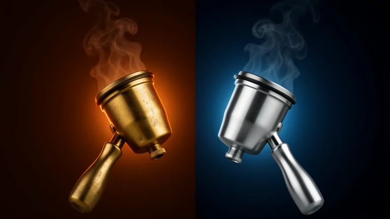 Brass vs Stainless Portafilter – Which Material Holds Heat Better for Espresso