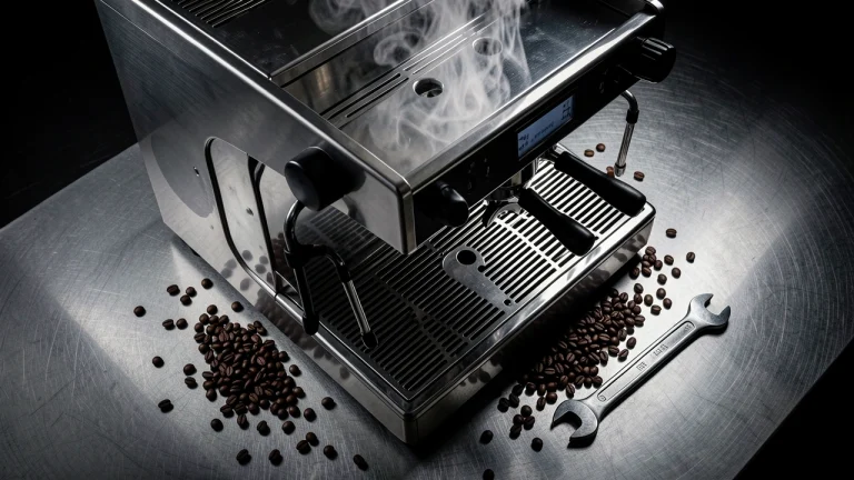 How to maintain a coffee machine in a busy office or gym