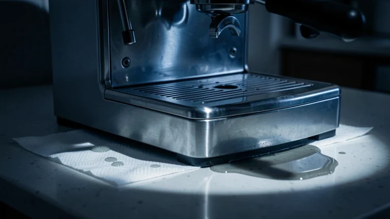 Why Your Espresso Machine Leaks From the Bottom – and How to Fix It